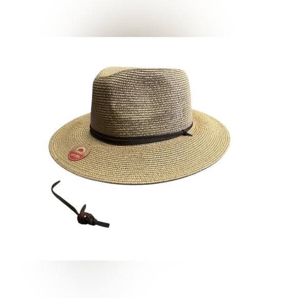 Furtalk NWT Straw Hat Khaki Size M-L - Picture 3 of 8